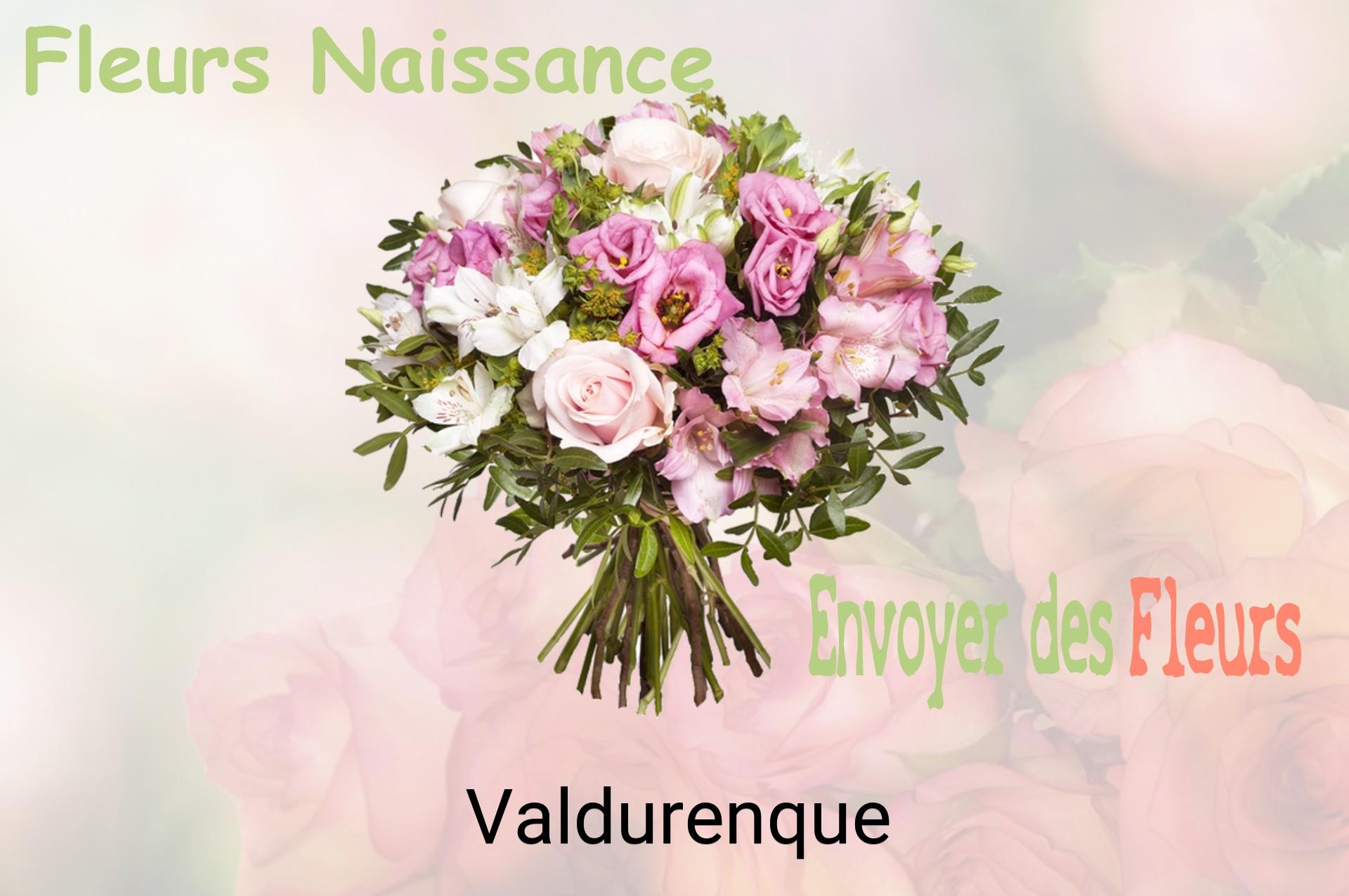 Bouquet de fleurs de naissance livré à Valdurenque